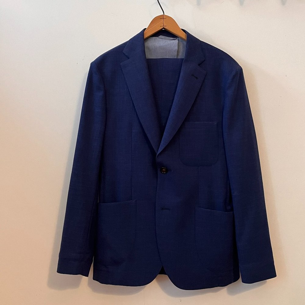 Taylor Stitch Telegraph Unlined Slim Fit Suit 38 Jacket, 32 Pant